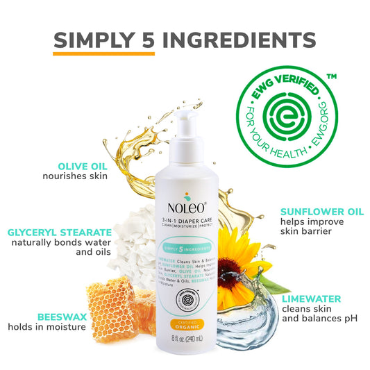 noleo ewg verified organic diaper care