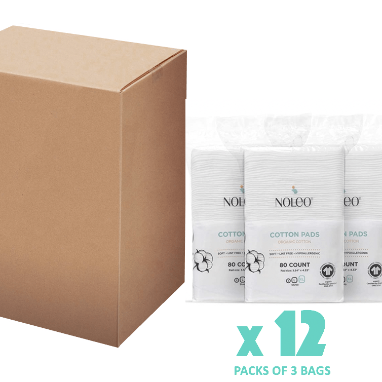 Organic Cotton Cleansing Pads - XL (240 Count)